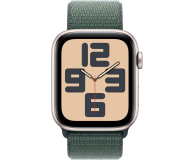 Apple Watch SE 2 44/Złote Aluminum/Zielona Opaska GPS - 1278032 - zdjęcie 2